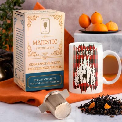 ORANGE SPICE MUG SET