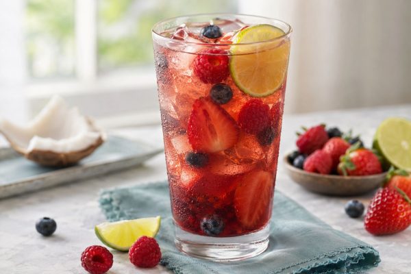 Berry Splash Coconut Lime