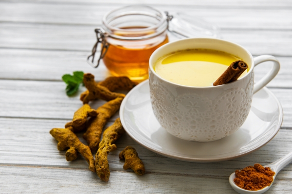 Golden Milk Tea Golden Milk Tea recipe made with majestic ginger turmeric