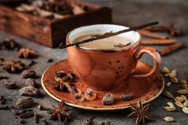 Vanilla Chai Latte Vanilla Chai Latte made with Majestic Masala Chai Tea